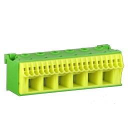Rozbočovací blok QuickConnect KN26E - 6x25+20x4mm² žltý/zelený