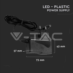 V-TAC Adaptér 12VDC 18W 1,5A (3237) VT-23019