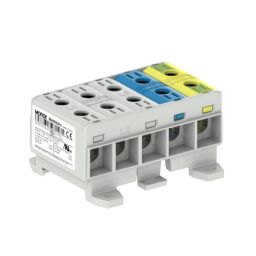 Univerzálna radová svorka OTL 35-5x(5pól.) 5xAl/Cu 2,5-35mm² zel./žltá MAA5035A10 MOREK