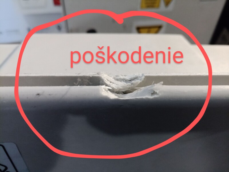 Poistková skriňa na stĺp Hasma SPP 2 C IV P21 (3x PN000) vrátane úchytu , energetický zámok - POŠKODENÁ