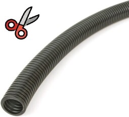 Trubka HFXS 20 BK 023656 ohybná 320N (14,1mm) čierna ( METRÁŽ )
