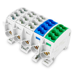 Izolovaná svorkovnica HLAK25/5 C PEN3L (1310154) 080150-1-3 3L G / N / PE