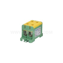 Univerzálna radová svorka ZJUN-2x95 PE R34RR-07020002103 Al/Cu 16÷95mm² DIN, zelená/žltá