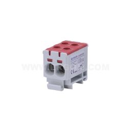 Univerzálna radová svorka ZJUN-2x35/RD R34RR-07010020303 Al/Cu 2,5÷35mm² DIN, červená