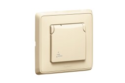 Cariva - 773928 - zásuvka 2P+E IP44 béžová 