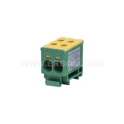 Univerzálna radová svorka ZJUN-2x35 PE R34RR-07020001983 Al/Cu 2,5÷35mm² DIN, zelená/žltá