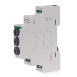 Poistkové púzdro 3x (ø5 x 20 mm) na DIN lištu; 230 V AC; 6,3 A  BZ-3