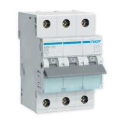 Istič HAGER MBN316E 3-pólový 16A char.B 6kA