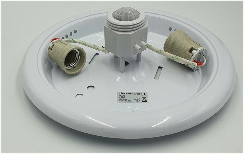 Senzorové svietidlo ID-4850 DALLAS stropnica 2xE27(10W LED) biele