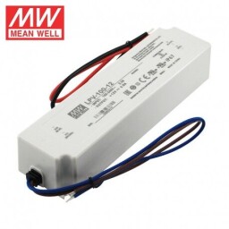 Impulzný napäťový zdroj MEAN WELL LPV-100-12 pre LED aplik. IP67