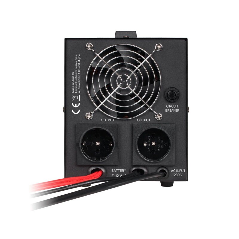 Záložný zdroj Rebel RB-4001 500VA/300W 12V/230V čistý sínus