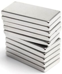 Neodymový magnet 20x10x2mm N50 balenie 10ks (P801)