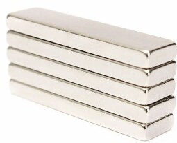 Neodymový magnet 40x10x4mm N52 balenie 5ks (P801A)