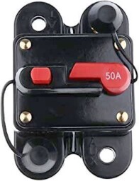 Istič DC 12-24V 50A s reset tlačítkom (L208E) 