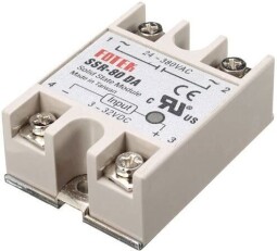 Bezkontaktné relé SSR-80DA , 3-32Vdc / 24-380VAC 80A (L669C)