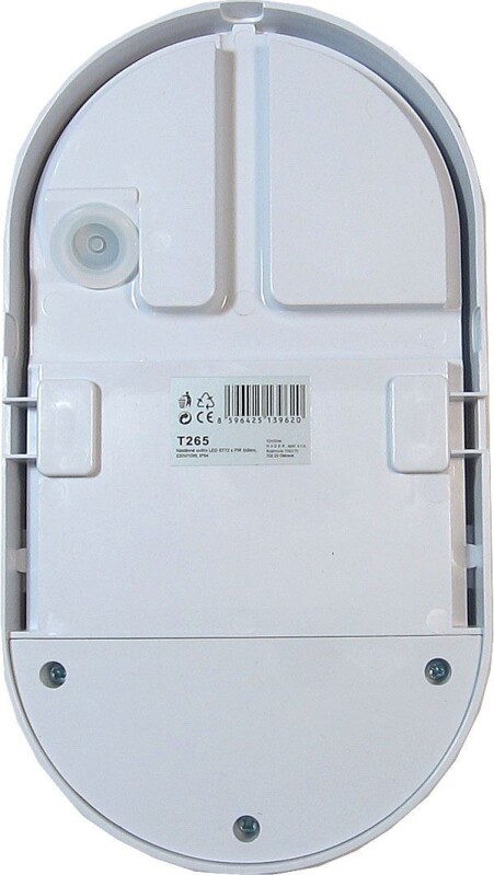 Senzorové svietidlo LED 10W 800lm 4000K T265 ST72