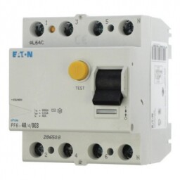 Prúdový chránič Eaton 112933 PF6-40/4/003-A (6kA)