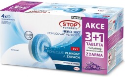 CERESIT Stop vlhkosti Aero 360° náhradné tablety 3+1 , 4x450g levandula