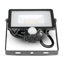 V-TAC LED reflektor so senzorom 20W SAMSUNG chip 1600lm 6000K čierny (453) VT-20-S