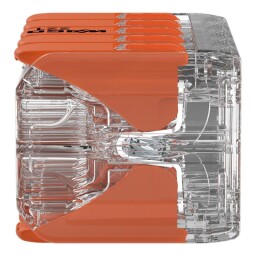 Bezskrutková krabicová svorka 221-420 s páčkami 10x 0,2-4,0mm² WAGO