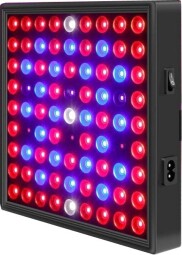 Závesné pestovateľské svietidlo GROW 12W, 200x200x30mm (K379)