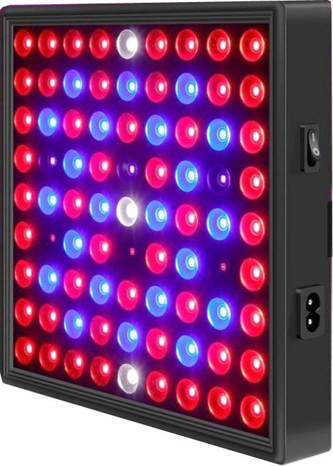Závesné pestovateľské svietidlo GROW 12W, 200x200x30mm (K379)
