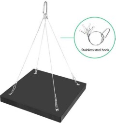 Závesné pestovateľské svietidlo GROW 12W, 200x200x30mm (K379)