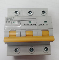 Istič HESS RX B15 125A B 3P 15kA