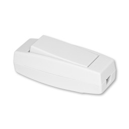 ABB 3251-01915 Spínač medzišnúrový 2A/250V priebežný biely 