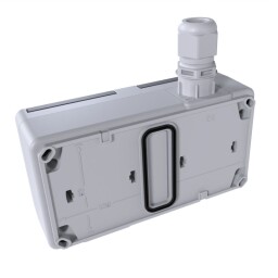 AQUANT 2K 5041-65 povrchová zásuvka 2P+PE IP65 sivá