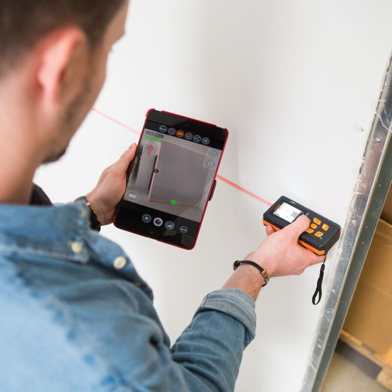 Laserový ďiaľkomer 40m Smart ; Bluetooth pripojenie 10050S