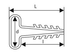 Zatĺkacia príchytka pre plochý kábel UWP-2 (100ks/bal.) pre kábel 2-3x1,5