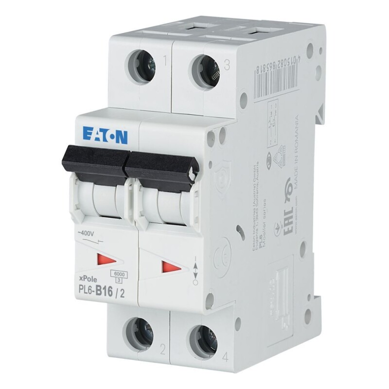 Istič Eaton 286555 PL6-B16/2 (6kA) 