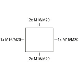 Rozbočovacia krabica Spelsberg 10590201 TK PS 97-8-m