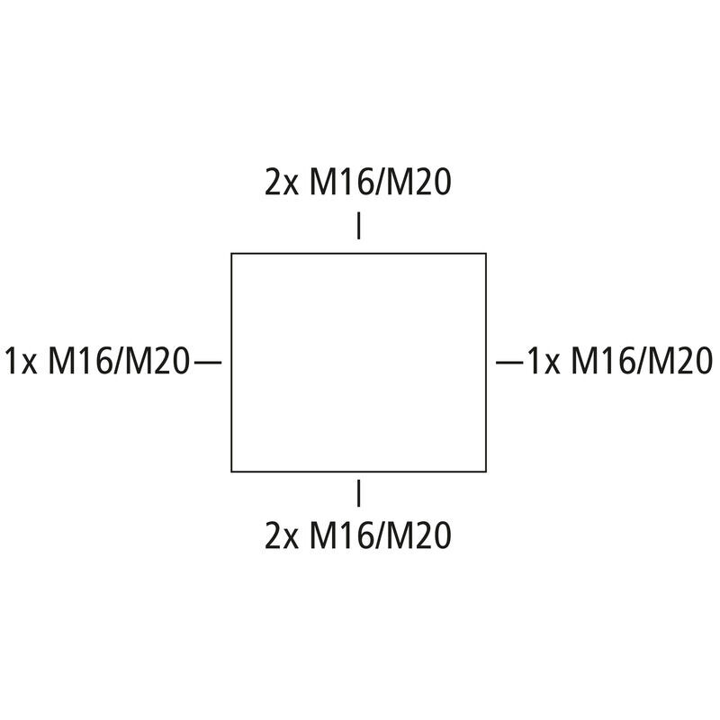 Rozbočovacia krabica Spelsberg 10590201 TK PS 97-8-m