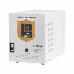 Záložný zdroj KEMOT URZ3431 PROsinus-2200 prenosný 12V/230V 2200VA / 1600W biely 