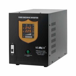 Záložný zdroj KEMOT URZ3431B PROsinus-2200 prenosný 12V/230V 2200VA / 1600W čierny