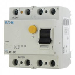 Prúdový chránič Eaton - 286508 - PF6-40/4/003 (6kA)