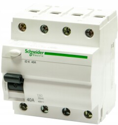 Prúdový chránič A9Z05440 IDK-40-4-30-AC , 40A 4-pólový 30mA typ AC