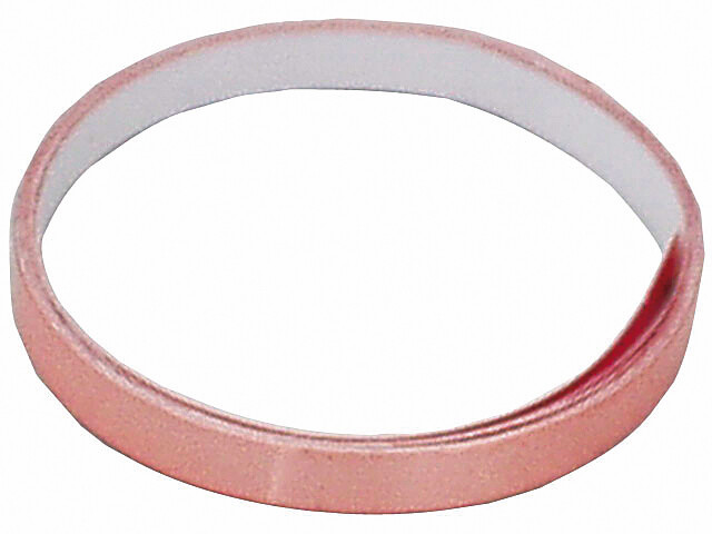 Medená "Cu" samolepiaca spájkovateľná páska 0,6cm x 1m (P030)