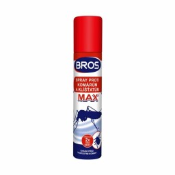 Bros Sprej proti komárom a kliešťom MAX 90ml