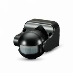 V-TAC Snímač pohybu - 5077 - PIR 300W/180°/12m - čierny