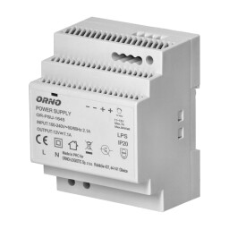 Zdroj DIN OR-PSU-1645 12VDC 7A 84W