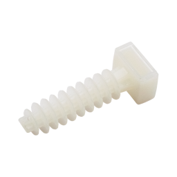 Hmoždinka zatláčacia pre sťahovacie pásky 8x40mm biela 100ks (O580)