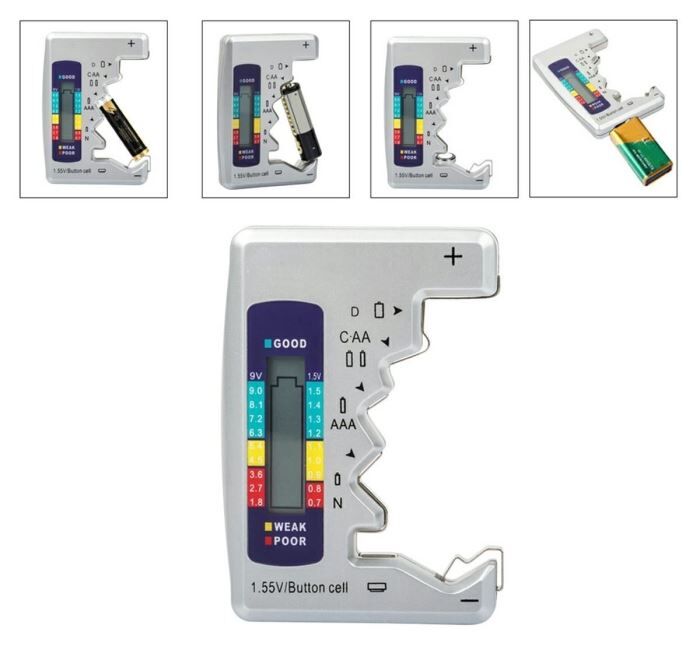 Digitálny tester batérií (R161G)