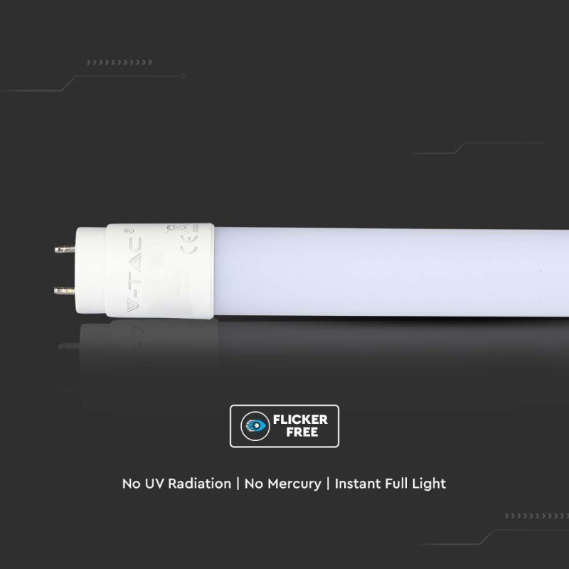 LED trubica T8 12W 120cm G13 sklo 4000K (25ks/Box) 160lm/W V-TAC (216478)