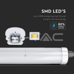V-TAC LED Svietidlo G-SERIES 36W 4320lm 1200mm 6400K (216284) VT-1249