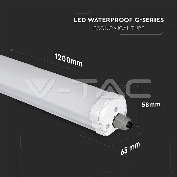 V-TAC LED Svietidlo G-SERIES 36W 4320lm 1200mm 6400K (216284) VT-1249