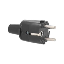 Vidlica 1418000 PVC 16A/250V čierna ABL SURSUM
