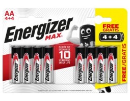 Batéria Energizer Max AAA LR03 4+4ks 